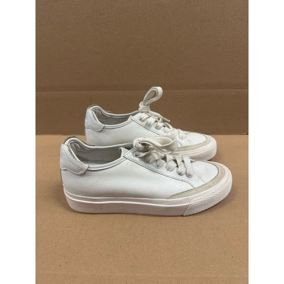 Rag & Bone Army Cutout Leather Low-top Sneakers‎ Womens Size 6 US - Picture 7 of 11